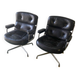 Set of 2 Ch.Eames lobby chairs