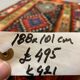 Turkish kilim kelim rug - 188x101 cm