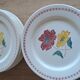 13 antique DDP France plates, 1950s-60s