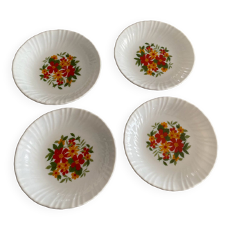 Floral plates