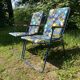 Chaises de camping pliantes années 70 , chaises de jardin