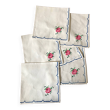 Embroidered napkin