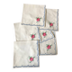Embroidered napkin