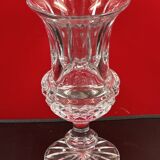 Sèvres crystal vase - signed on the base - 25.5 cm