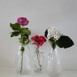 Set of 3 mini vases