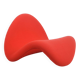 Red F577 Tongue designed by Pierre Paulin for Artifort