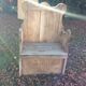 Fauteuil en bois