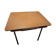 Table en formica marron