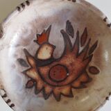 Ceramic ashtray signed JG Picard
