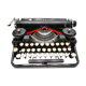 1926 new tape revised black tape underwood typewriter 3 bank