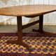 G-Plan oval teak table from the 1970s with a butterfly extension.