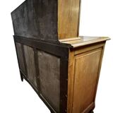 Buffet provençal a glissants style Louis XV estampillé en bois fruitier