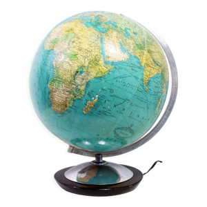 Mappemonde en verre