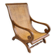 Colonial teak armchair