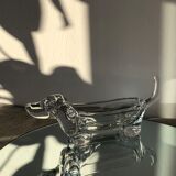 Trinket bowl crystal art Vannes Le Chatel