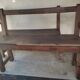 Duo of fireplace benches