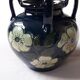 Antique art nouveau vase with floral decoration