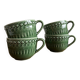 Lot de 4 tasses et assiettes
