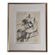 Numbered lithograph after Toulouse-Lautrec - "Panel Work Through a Hoop", 1952