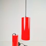 Minimalist Pipeline Pendant Lamps by Ole Pless Jørgensen for Nordic Solar, 1970s, Set of 2