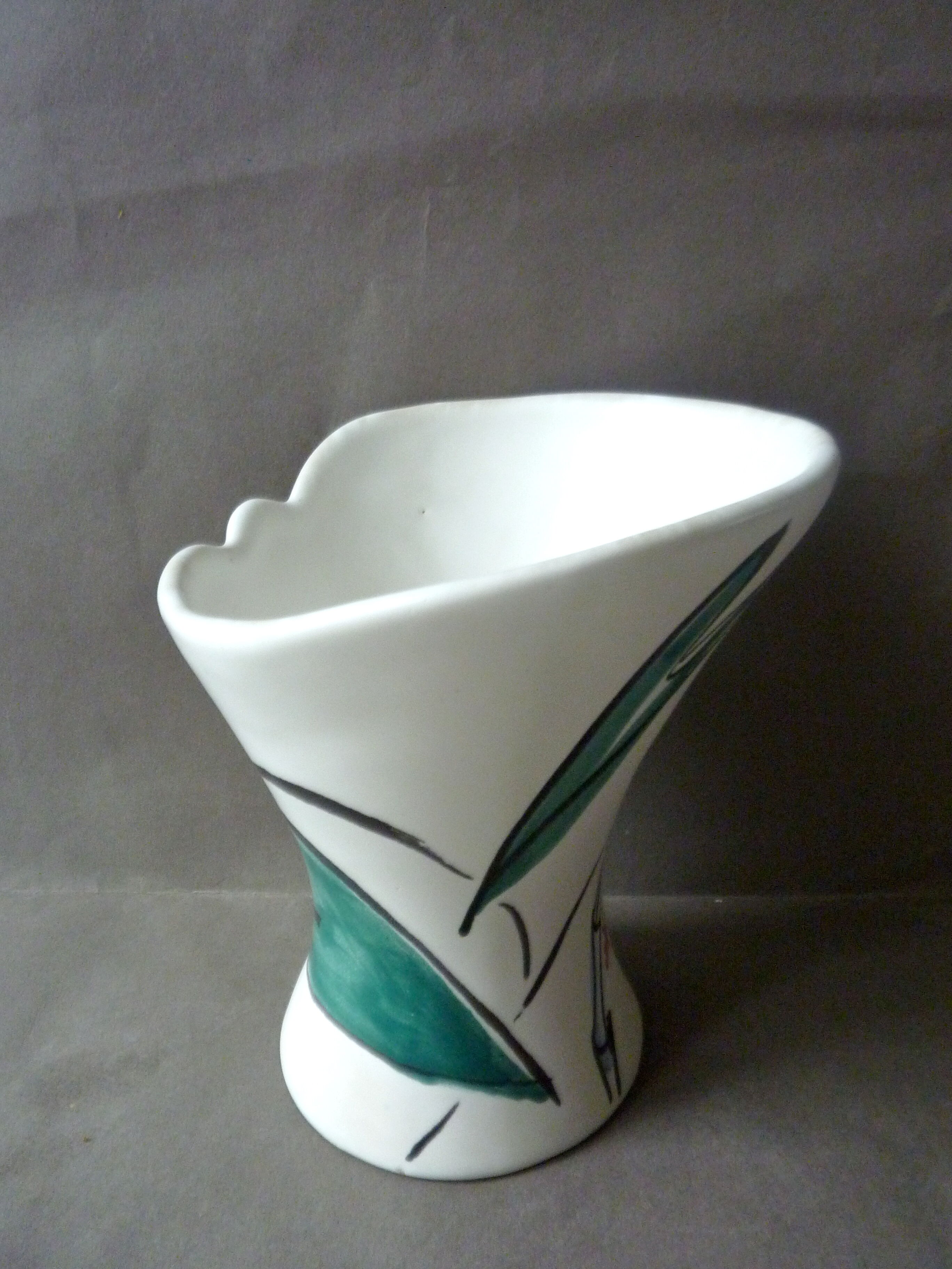 Signed Vallauris FPP in the 1950s ceramic vase
