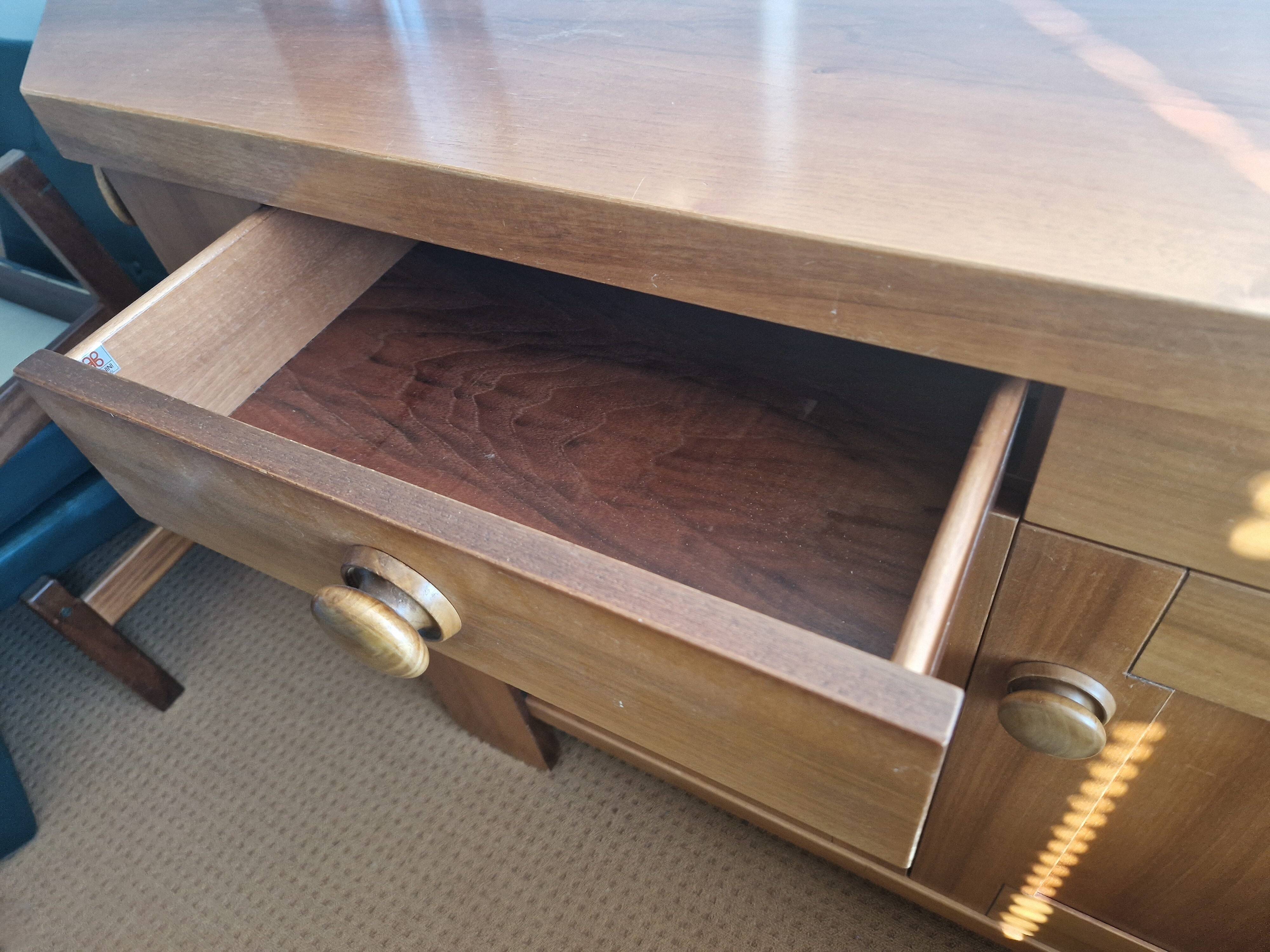 Walnut sideboard by Silvio Coppola for Bernini, Italy 1960's