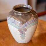 Art deco ceramic vase