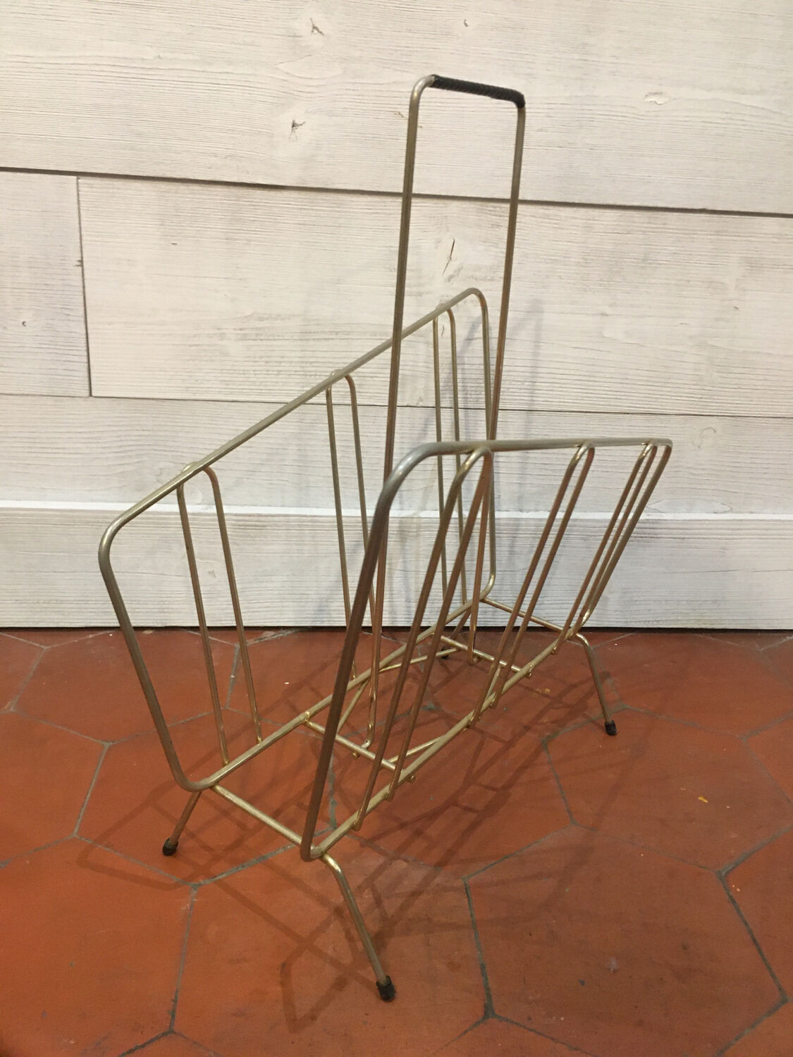 Porte revue doré