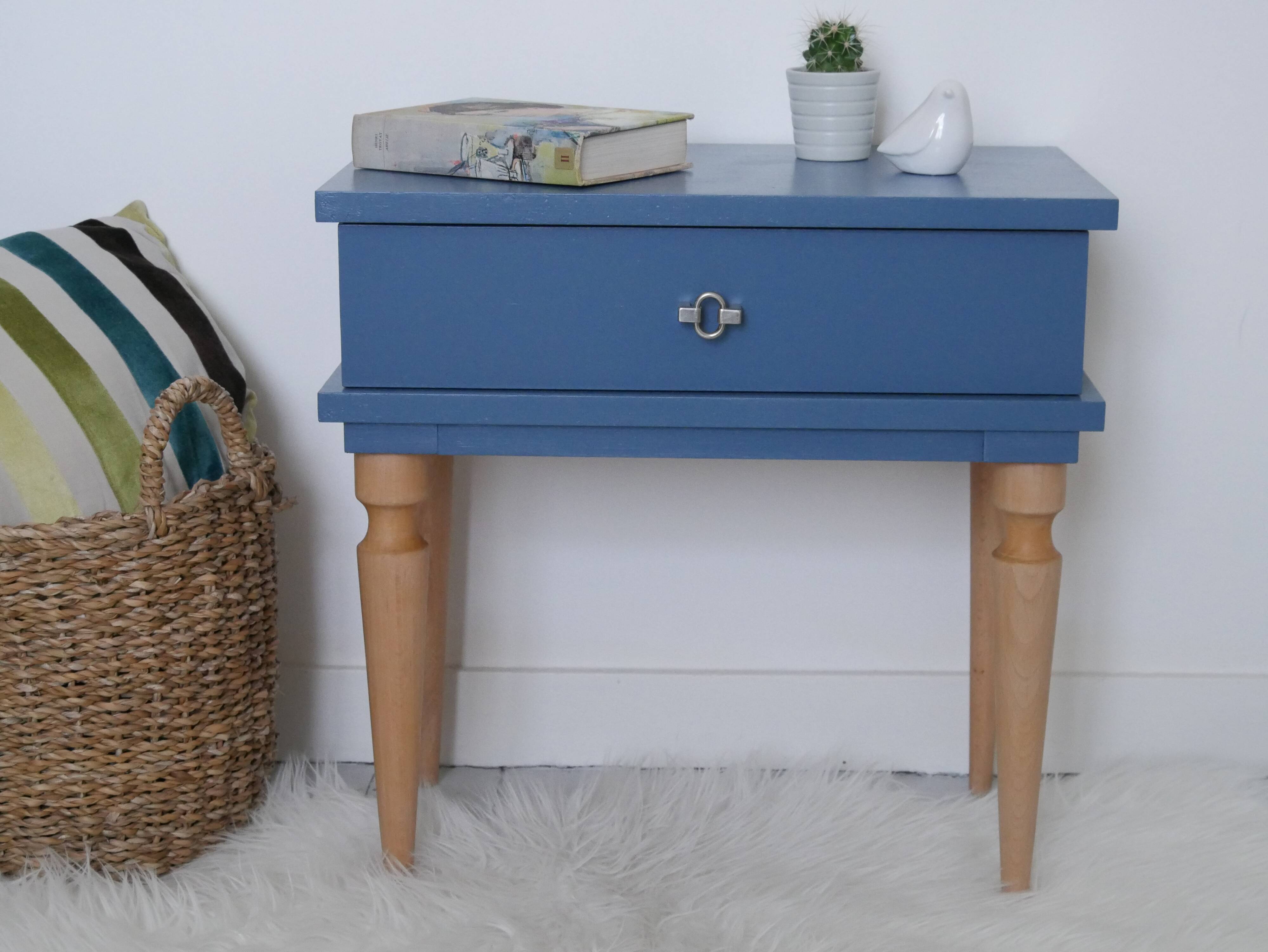 Table de chevet vintage