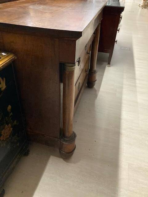 Empire style 4-drawer chest of drawers