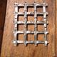 Vintage stretchy underside in silver metal Italy
