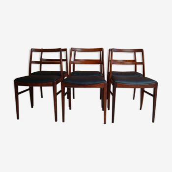 Six chaises Arne Vodder