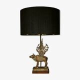 Bronze Shiva lamp.