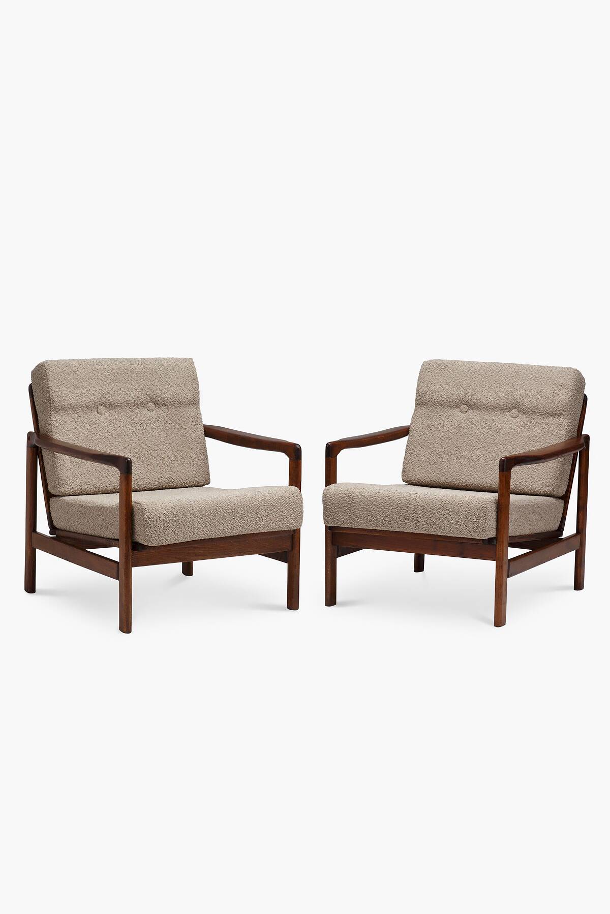 Pair of B-7522 armchairs from the 60s.