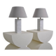 Pair of lamps by Barbier, 1960.