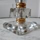 Crystal lamp foot and brass 30s