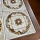 Vintage G-plan ceramic and teak table