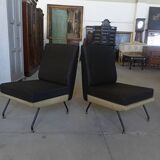Pair of vintage armchairs from the 1950s – modernist spirit