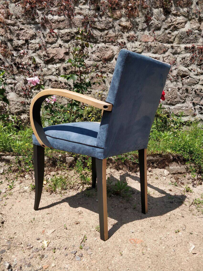Fully restored bridge armchair