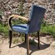Fully restored bridge armchair