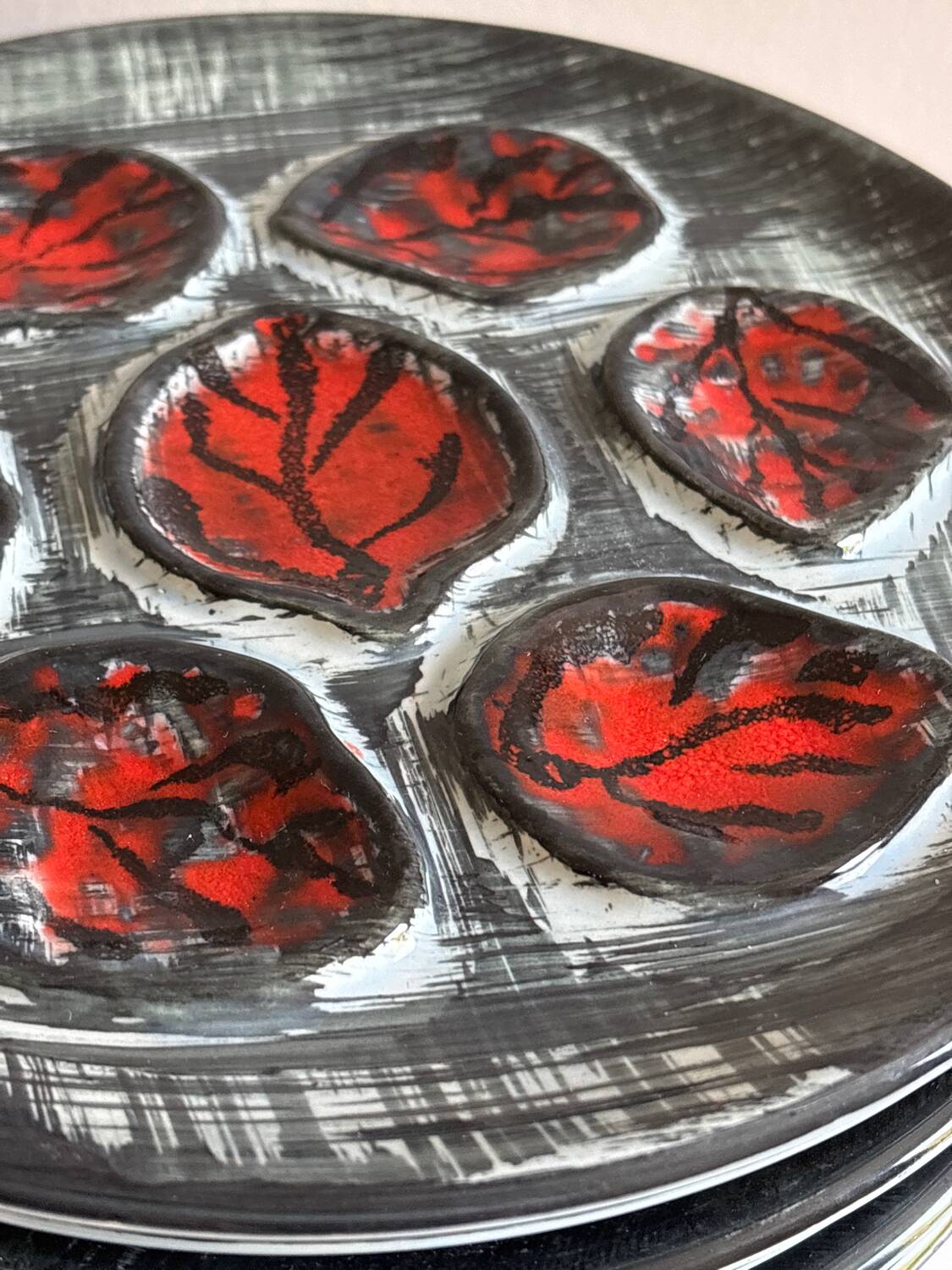 Oyster plates MBFA Pornic