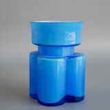 Mid-century modern Scandinavian art glass small vase by Po Ström for Alsterfors, Sweden