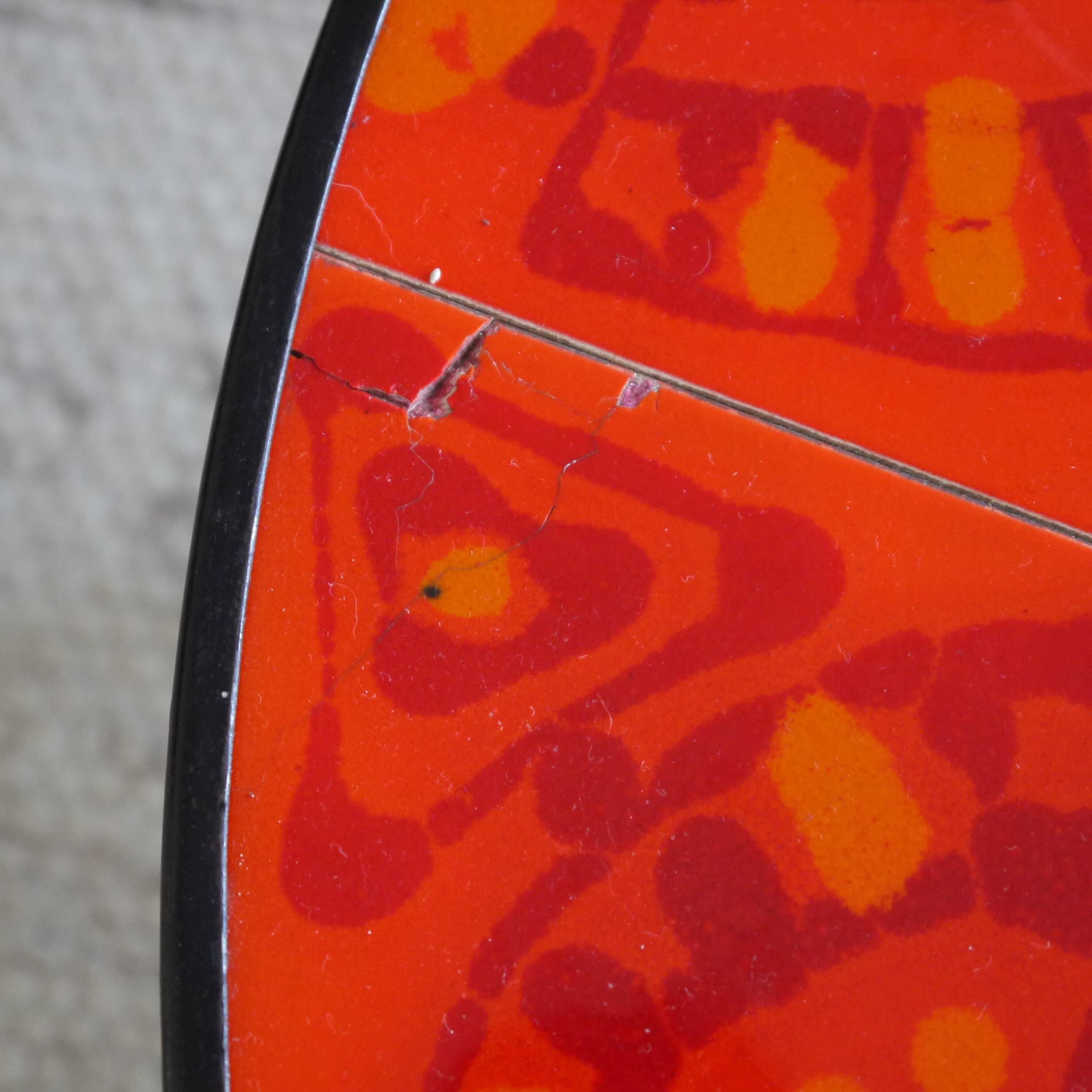 Roger Capron round coffee table