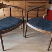 Fauteuil scandinave dans le style de Wegner Hans.