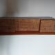 coat rack, sandblasted wooden and metal coat hooks