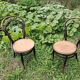 Paire de chaise, type bistrot