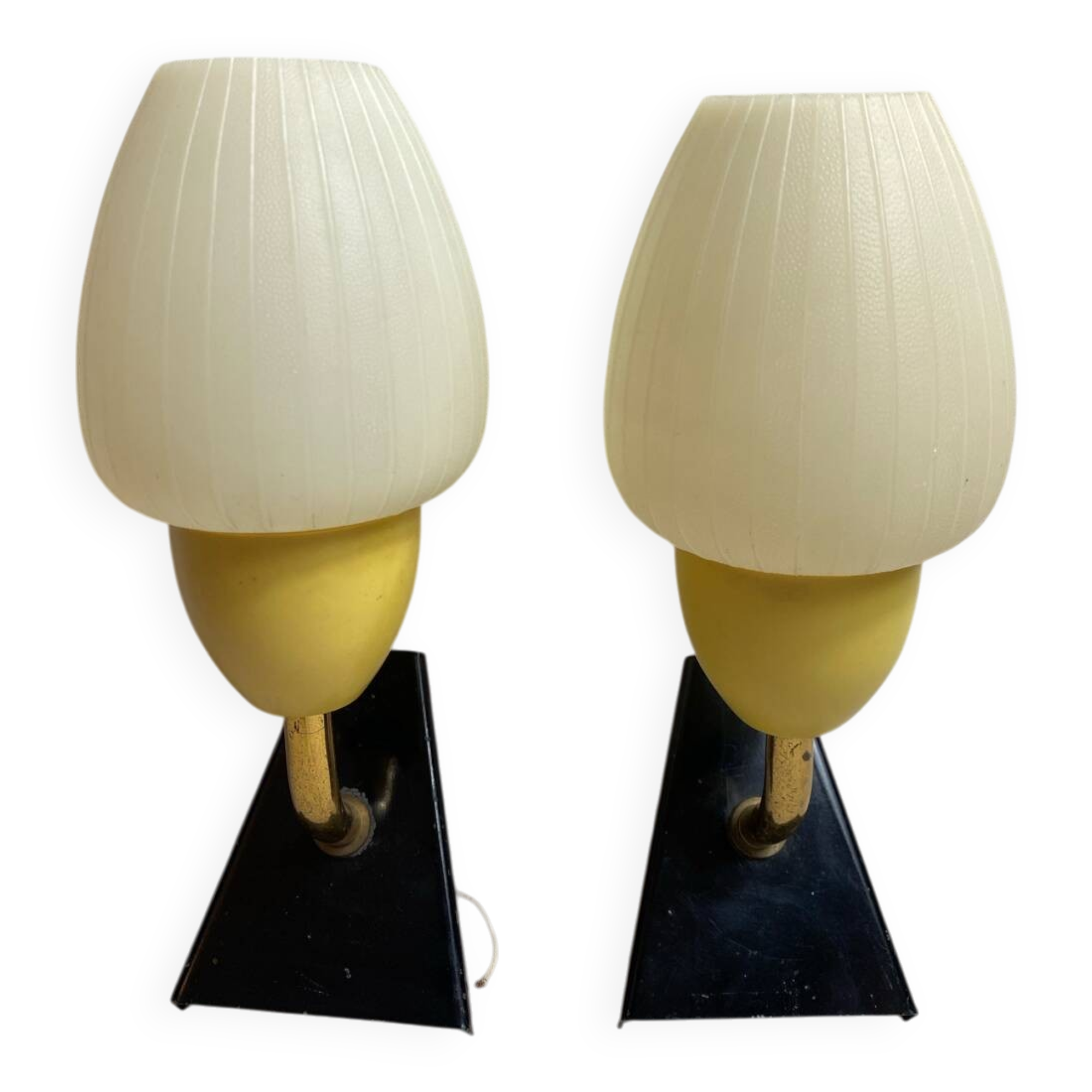 Paire d’appliques, années 60/70