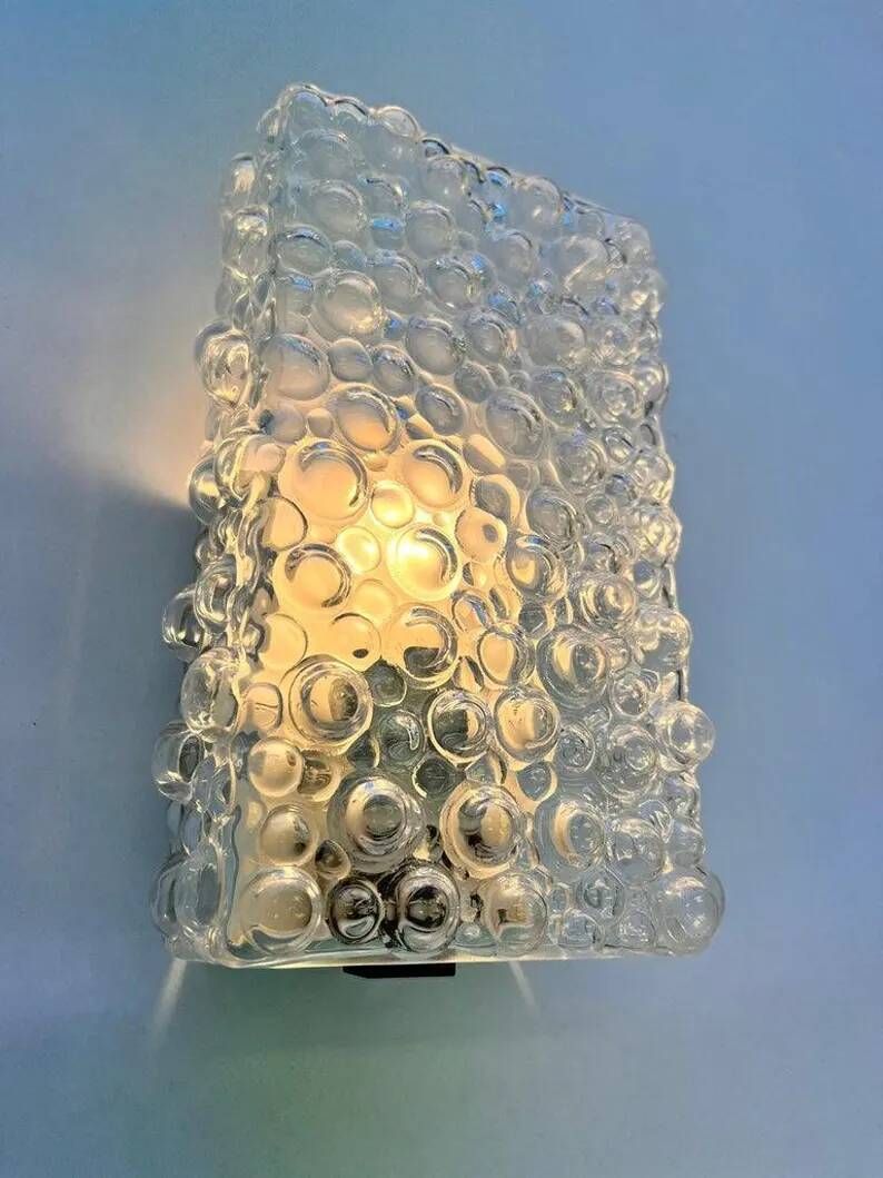 Rare Midcentury Bubble Wall Lamp, Germany, 1970s