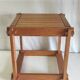 Solid wood side table - 70s