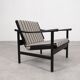 Wooden Scandianvian arm chair